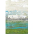 thumbnail image 2 of Goldberger, Jennifer 23x32 White Modern Wood Framed Museum Art Print Titled - Heather Seas I, 2 of 4