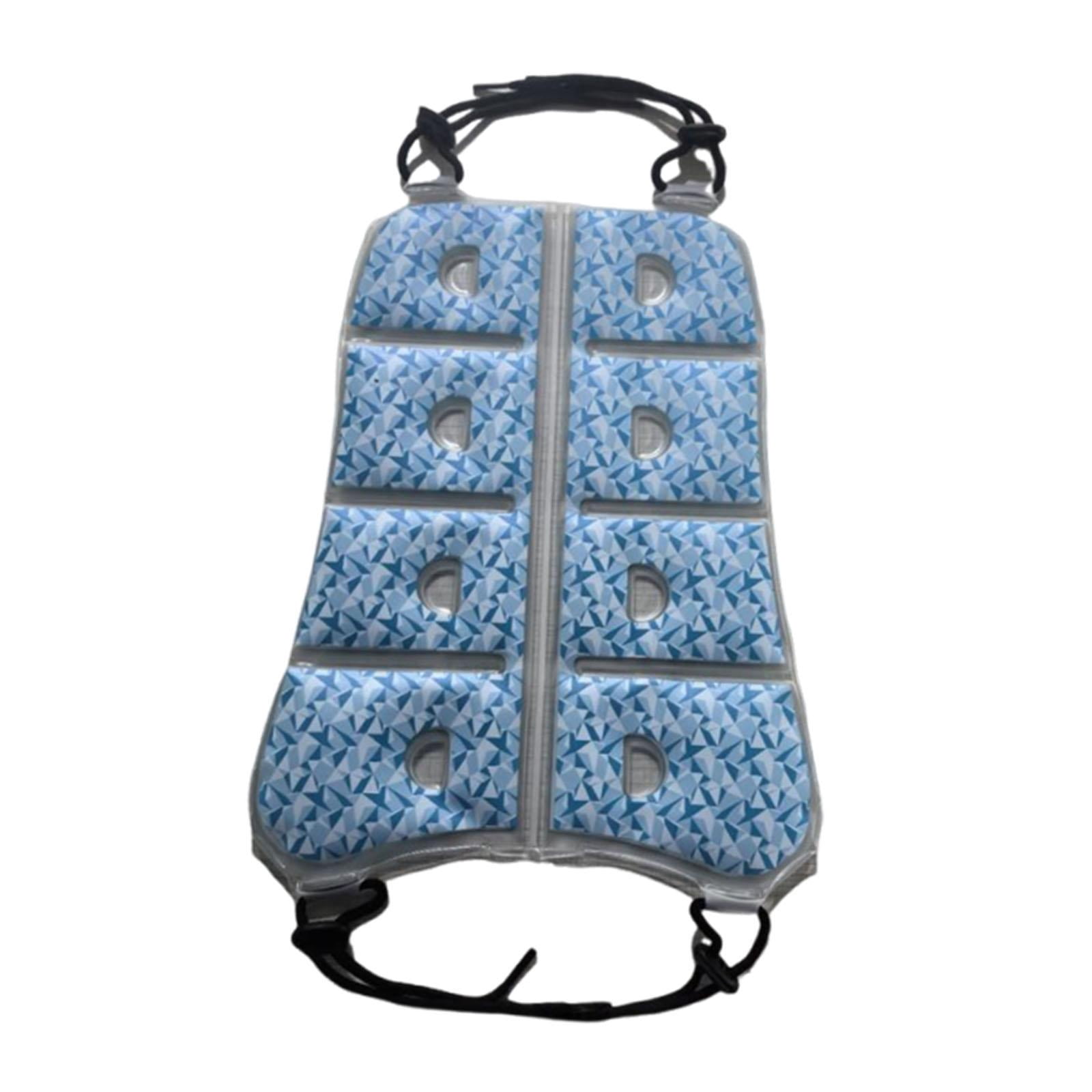 TOOYFUL Backpack Cooling Pad Seat Cushion Professional Breathable Summer Cooling Vest Ice Pack for Back for Working Fishing Men Women
