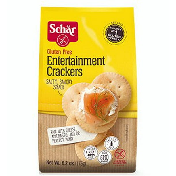 Schar Gluten Free Entertainment Crackers, 6.2 Oz Schar Gluten Free Entertainment Crackers, 6.2 Oz