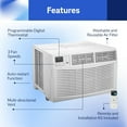 thumbnail image 3 of Cool-Living 24,000 BTU Window Room Air Conditioner with Remote, 220V, 3 of 9