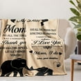 thumbnail image 3 of Gifts for Mom Mothers Day Birthday Gifts for Mom from Daughter Sons Mom Gifts Ideas Mom Gifts Blanket to Dear Mom Mother''s Day Mom Blanket 50"x60", 3 of 6