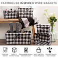 thumbnail image 3 of Design Imports Z01537 Panier Petit Panier Rustique en Fil de Poulet en Bronze - Lot de 3, 3 of 7