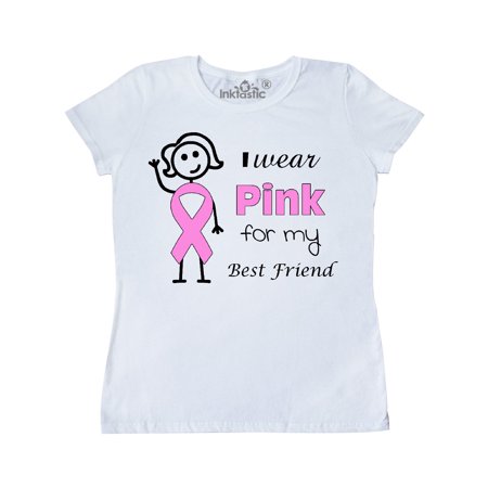 I wear Pink for my Best friend Women's T-Shirt (Best Value Ski Wear)