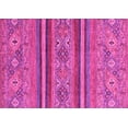 thumbnail image 1 of Ahgly Company Indoor Rectangle Abstract Pink Modern Area Rugs, 7' x 9', 1 of 4