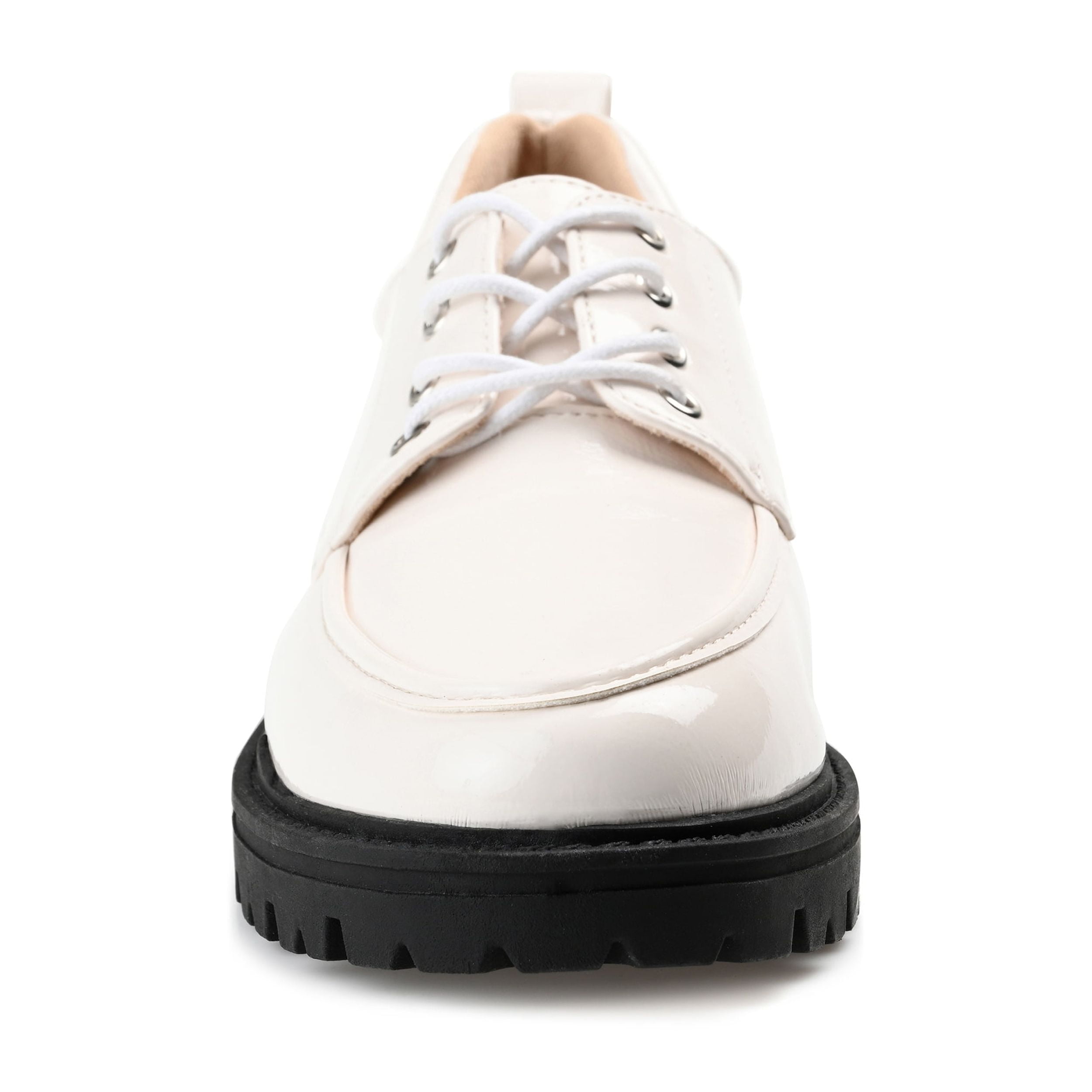 Journee Womens Zina Almond Toe Lace-up Oxford, Widths Available