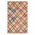 thumbnail image 2 of Superior Paxson Diamond Indoor/Outdoor Area Rug, 6' x 8' 10", Cream, 2 of 8