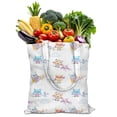 thumbnail image 1 of Baby Owl Tote – Cartoon Owl Design Canvas Bag, 1 of 6