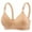 Khaki, variant on Admvng Womens Bras Thin Cup Sexy Lace Comfortable and Breathable Rimless Shoulder Strap Adjustable Underwear Daily Bra, Size 36-42