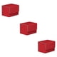 thumbnail image 2 of Vogacara Caja de almacenamiento de tarjetas comerciales Organizador portátil de gran capacidad Estuches para juegos Protectores Contenedor universal Rojo 3piezas Vogacara CBP255155, 2 of 6