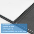thumbnail image 4 of Espejo plegable portátil XCF compacto Super HD 21 x 15 cm cuero PU negro, 4 of 4