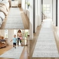 thumbnail image 5 of VUNATE 2'x8' Machine Washable Runner Rug, Non Slip Boho Rugs for Bedroom Living Room, Entryway, Kitchen & Hallway, Gray, 5 of 5
