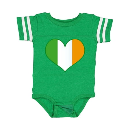 

Inktastic Irish Flag Heart St Patricks Gifts Gift Baby Boy or Baby Girl Bodysuit