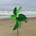 thumbnail image 6 of In the Breeze 2554 — Baby Whirligig Wind Spinner, Sea Turtle — Cute and Colorful Sea Life Outdoor Wind Spinner for Yards and Gardens, 6 of 7