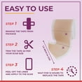 thumbnail image 3 of Medical Grade Silicone Scar Sheets – Non-Irritating Silicone Scar Strips for Surgical Scars,  Tummy Tuck & Keloid Appearance – Soft Gel Scar Sheets, 1.6 in x 60 in, 3 of 7