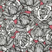Beacon House Calista Pink Modern Rose Wallpaper