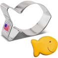 thumbnail image 2 of Goldfish/Simple Fish Cookie Cutter, 3" Made in USA, 2 of 2