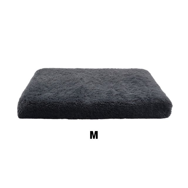 mmirethe Dog Bed Suitable For All Breeds Value For Money Easy To Clean Durable Polyester Pet Cushion Pet Mat dark grey M 50*40*5cm 1Set