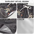 thumbnail image 2 of FORMRS Boys Swim Trunks Quick Dry Mesh Liner Boardshorts Sizes XS-XL, Black Astronaut Space, 2 of 7