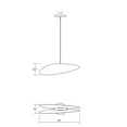 thumbnail image 6 of Sonneman 2901.25-Ck Papillons 16" Wide Led Mini Pendant - Black, 6 of 6