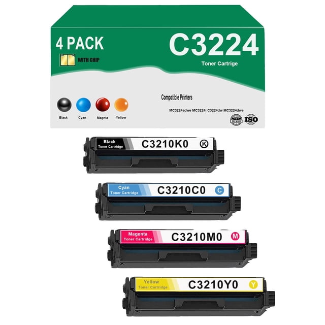 Cartucho de tóner Eficazink C3210K0 C3210C0 C3210M0 C3210Y0 para MC3224adwe MC3224i C3224dw MC3224dwe C3326dw MC3326adwe