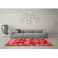 thumbnail image 3 of Ahgly Company Indoor Rectangle Abstract Red Modern Area Rugs, 6' x 9', 3 of 4