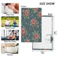 thumbnail image 6 of Yayeee 2 Pack Hand Towels for Bathroom 100% Cotton 16" x 28" Soft Absorbent Kitchen Towel, Floral Christmas, 6 of 7