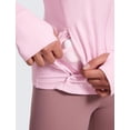 thumbnail image 4 of Campera CRZ YOGA Butterluxe con Cierre Completo y Capucha Rosa M, 4 of 5