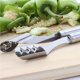 thumbnail image 4 of Advancent Barbacoa de acero inoxidable de alta calidad, descorazonador de chiles inoxidables, descorazonador de pimientos de jalapeño, herramientas de Cocina y Comedor No.1 Advancent HA021145-00, 4 of 6