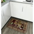 thumbnail image 3 of Home Sweet Home Anti Fatigue Kitchen Floor Mat - Non Slip Foam Comfort Standing Mat with Stain & Water Resistant Surface (Tea & Jam, 24" W x 36" L), 3 of 9