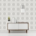 thumbnail image 2 of A-Street Prints Optic Brown Geometric Wallpaper, 2 of 5