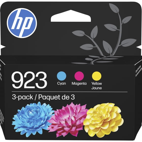HP 923 CMY Original Ink Cartridge 3-Pack