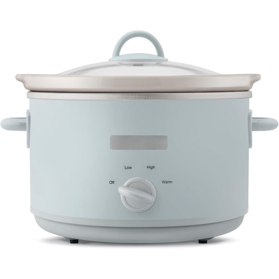 7 Quart Oval Manual Slow Cooker, Stainless Steel (SCV700-S-BR), Versatile Cookware for Large Families or Entertaining
