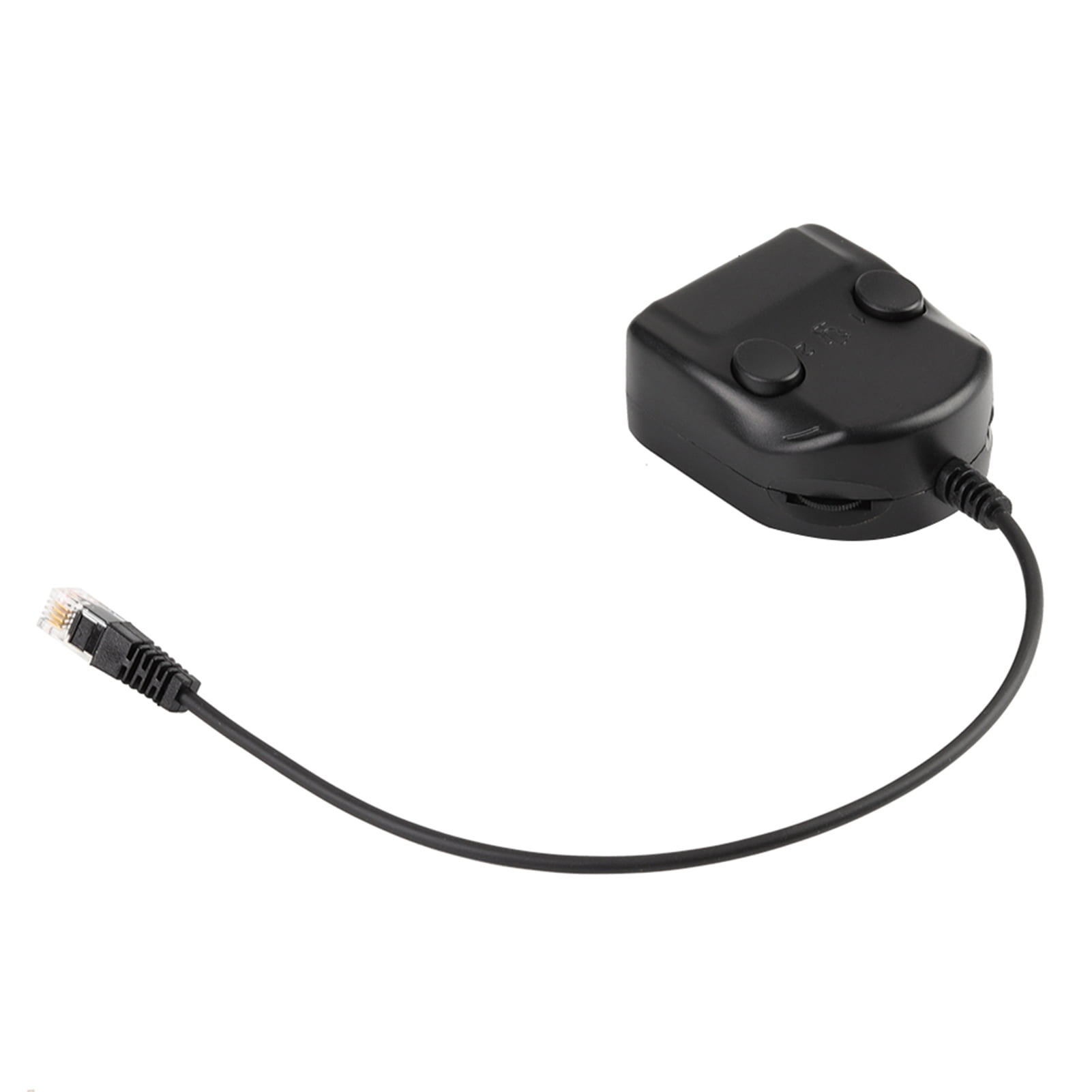 Headset Training Adapter, One In Two Out Compact Telephone Training