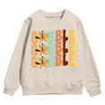 thumbnail image 3 of Byoo Thanksgiving Sweatshirt for Toddler Boys Letter Graphic Crewneck Casual Shirt Cool Cozy Kid Pullover Top, 3 of 4