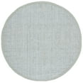 thumbnail image 2 of SAFAVIEH Natural Fiber Milica Solid Area Rug, Gray, 5' x 5' Round - Scandinavian Design, Grey, Jute, Hand Woven Pattern, Ideal for Entryway, Kitchen, Living Room, Office, 2 of 10