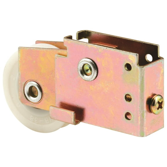 Prime-Line Products N 6576 Mirror Door Roller Assembly, 1-1/2-Inch Nylon Ball Bearing Wheel