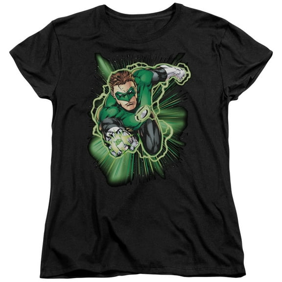 Jla - Green Lantern Energy - Women's Short Sleeve Shirt - Medium