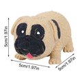 thumbnail image 3 of Pug Play Stretchy Dog Dog Stretchy 1pc Toys, 3 of 8