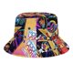 thumbnail image 5 of Chica Luna Sombrero bucket para adultos, gorra de protección solar, sombrero de pescador plegable para viajes al aire libre, pesca y actividades de verano, 5 of 6