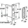 thumbnail image 2 of Vintage Style Mortise Lock Assembly, 5-1/2 in. Face Plate, Brass Plated Steel, 2 of 2