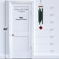 thumbnail image 3 of Woodstock Wind Chimes Encore® Collection, Chimes of the Eclipse, 40'' Green Wind Chime DCE40, 3 of 7