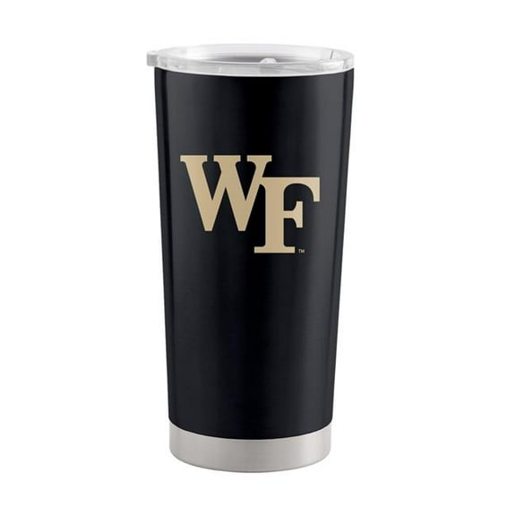Logo Brands 236-S20T-1 Wake Forest 20 oz Gameday Stainless Tumbler