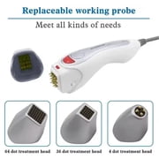 Segmented radio frequency machine to enhance facial firming
