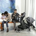 thumbnail image 6 of GOLD Pivot Xpand Stroller Second Seat (Moonstone Gray), 6 of 14