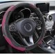 thumbnail image 2 of Steering Wheel Cover Universal Microfiber Pu Leather Elastic Socket Color Non-slip Steering Wheel Protective Cover, 2 of 2