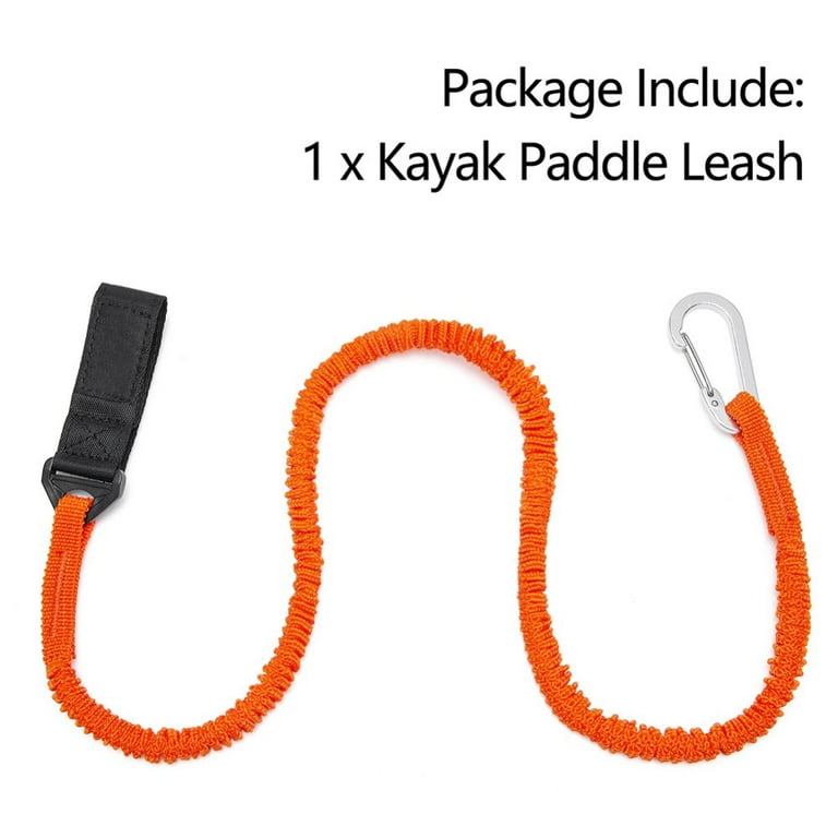 4 Pack Adjustable Kayak Safety Rod Leash Fishing Rod Paddle Leash