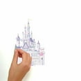 thumbnail image 4 of Disney Princess Castle Giant Wall Decal with Glitter, 4 of 6
