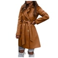 thumbnail image 1 of Women Workoffice Suit Solid Color Blazer V Neck Cardigan Pockets Professional Overcoat Single Breasted Fashion Jacket Button Down Fitted Outwear, 1 of 7