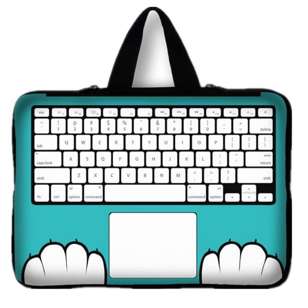 Funda a prueba de golpes para ordenador portátil, bolso de mano para Macbook Acer, 9,7/10,1/11,6/12/13.3/14/15/17 pulgadas Fivean unisex