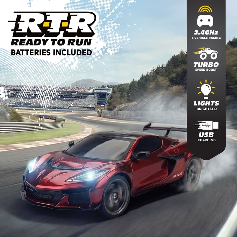 MotorDayz 1:16 Remote Control Chevy Corvette ZR1 photo 4